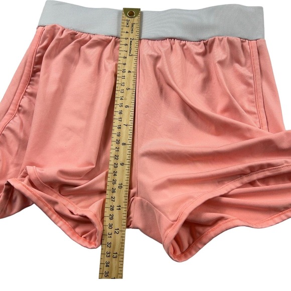 Aqua Swim Womens Sz S Pink white Dolphin Short Bottom Athletic Stretch - Picture 10 of 15